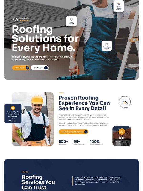 ROOFING WEBSITE