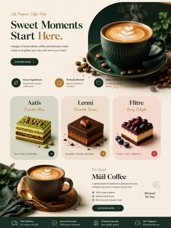 cafe website