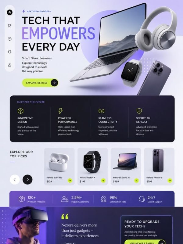 electronic website