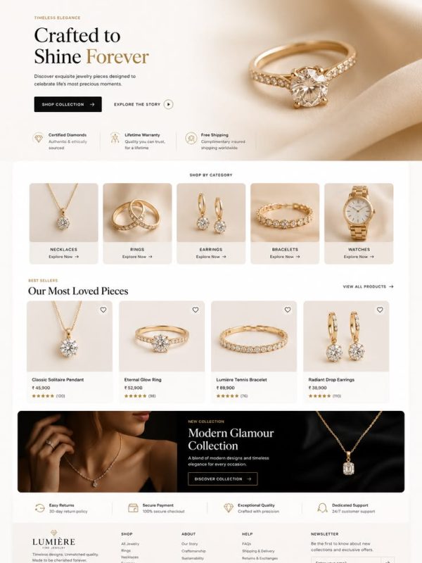 jewellery website